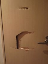 「ドアの穴修理または交換」についての画像