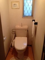 「便器交換とトイレ内装（床、壁）」についての画像