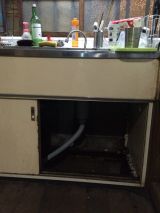 「キッチン水漏れ修理及びシンク交換、床貼り替え」についての画像
