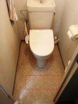 「トイレと脱衣所の床修理」についての画像