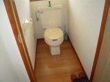 「２F洋式トイレにウォシュレットを取り付け」についての画像