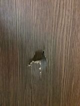 「室内ドアの壁穴の修理をお願いします」についての画像