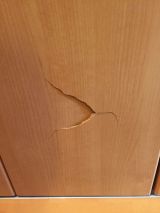「クローゼットのドア穴修理」についての画像