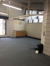 「事務所の床材（木材）の変更と上に登れる会議室の制作」についての画像