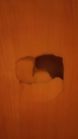 「室内の扉の穴を直したい」についての画像