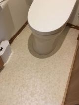 「トイレの床の張り替え」についての画像