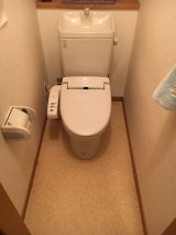 「トイレと脱衣所のCF張替え」についての画像