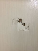 「トイレの壁の穴修理」についての画像