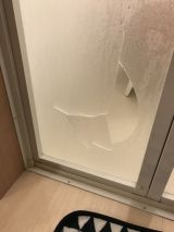 「浴室ドアのガラス修理」についての画像