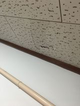 「天井の有孔石膏ボードの穴修理」についての画像