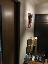 「玄関の壁穴と部屋のドア傷修理」についての画像