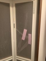 「浴室折れ戸のパネル修理か交換」についての画像