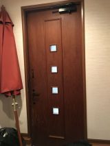 「木製玄関のドア修理」についての画像