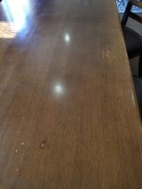 「食卓テーブル（2ｍ×1ｍ厚さ5㎝）をキレイにしたい」についての画像