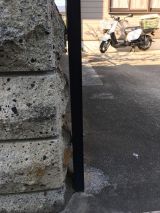 「門扉の支柱の撤去」についての画像