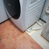 「ドラム式洗濯機の下に防水パンをつけたい」についての画像