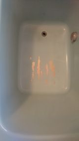 「縦横74センチ118センチの浴槽の塗り替えの件」についての画像