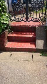 「玄関入り口階段タイル補修」についての画像