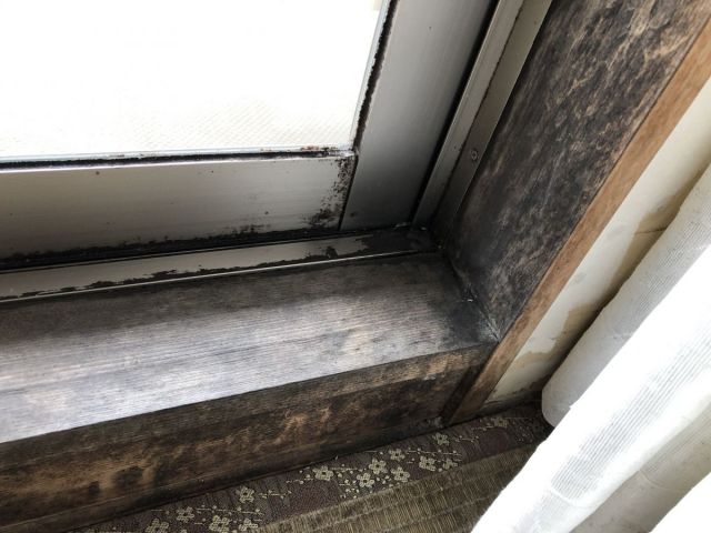 マンションの和室の掃き出し窓の木枠の交換 リフォームのことなら家仲間コム