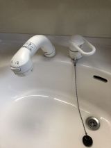 「洗面所の水漏れ修理（幅約72㎝）」についての画像