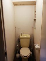 「洋式トイレをリフォームしたい（結露によるカビがひどい）」についての画像