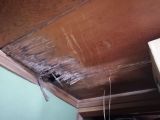「天井一部修理（雨漏りで腐ってる）ベランダのトタン部屋の貼り換え」についての画像