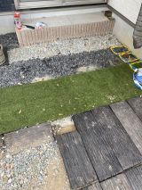 「庭の小さいスペースをコンクリートにしたい」についての画像