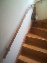 「階段の手すりの取り外しと取り付け」についての画像