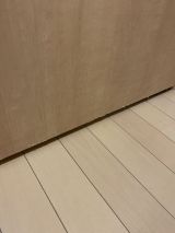 「トイレ扉の下部の補修」についての画像
