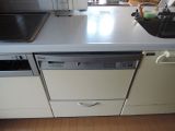 「ビルトイン食洗機型番NP-P60X1S1と同型の食洗機への交換と取り付け工事」についての画像