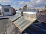 「太陽熱温水器の撤去、処分　屋上防水工事」についての画像