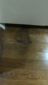 「キッチンの床の腐食」についての画像
