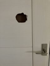 「室内ドア（約10×10センチ）修理」についての画像