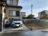 「駐車スペースの追加土間打ちとブロック積み」についての画像