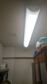 「キッチンの照明位置の変更」についての画像