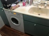 「海外製ビルトイン洗濯機を撤去し日本製洗濯機置き場を作ってほしい」についての画像