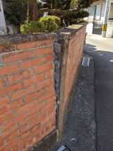 「玄関のレンガ塀を撤去したい」についての画像