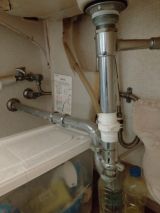「洗面台排水管交換」についての画像