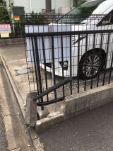 「駐車場のフェンスの修理」についての画像