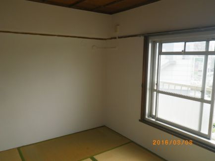 室内 壁塗装 防カビ塗装でカビ防止 水性ケンエース 東京 東京都 北区 リフォームのことなら家仲間コム