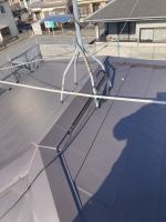 屋根　ガルバニウム　カバー工法　葺き替え　コロニアル