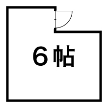 6帖天井・壁クロスカラーリング・荷物移動込みプラン_3