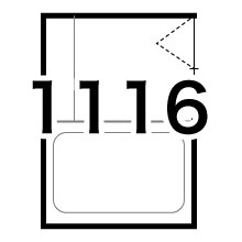 1116（0.75坪）